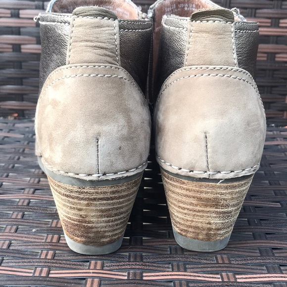 Dansko Shirley Tan Wedge bootie - Picture 5 of 12